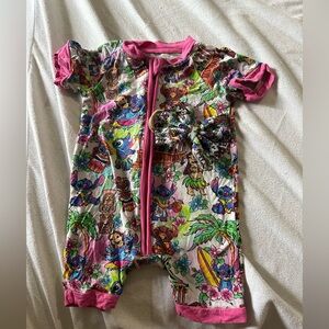 Bamboo Colorful Kids One Piece Lilo and Stitch